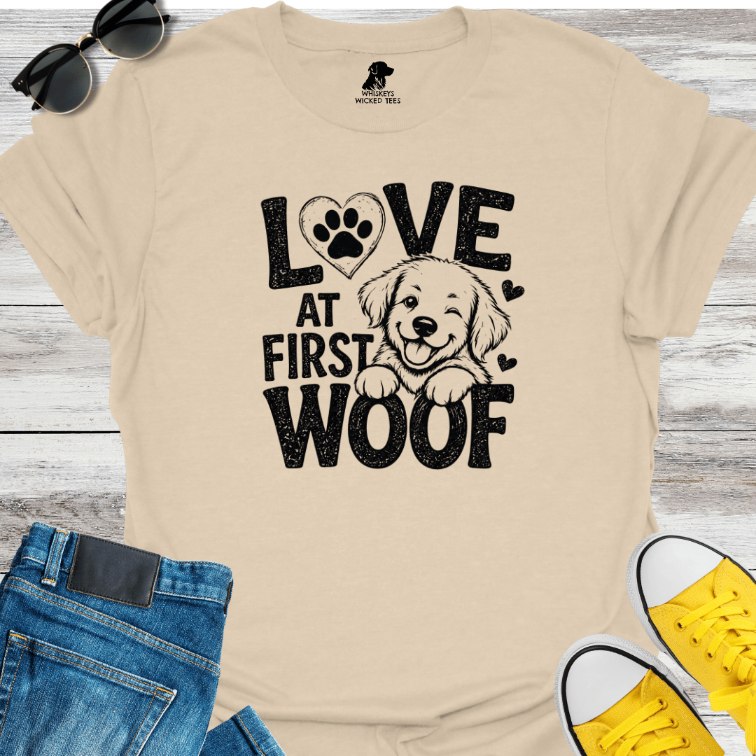 Love At First Woof T-shirt