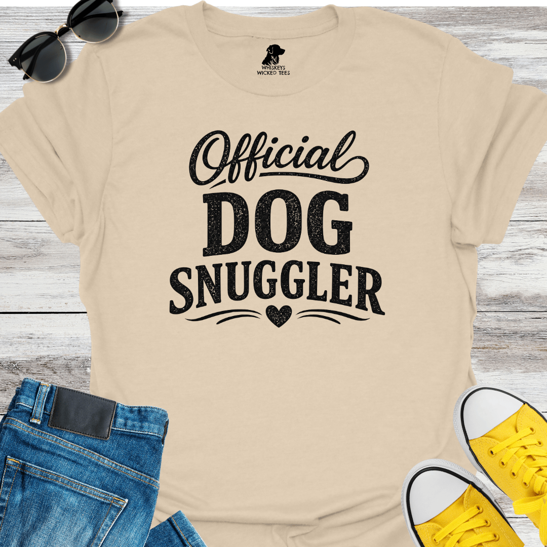 Official Dog Snuggler T-shirt