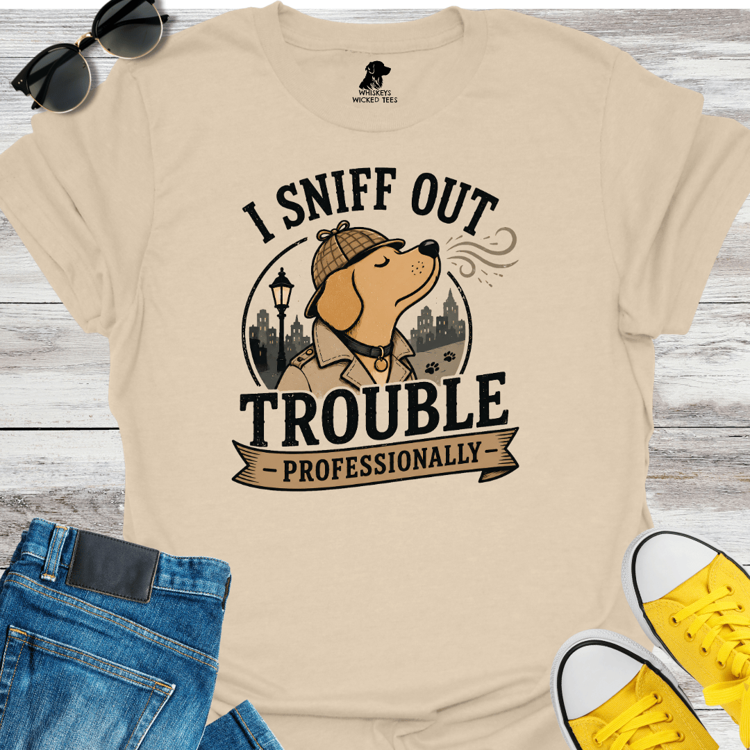 I Sniff Out Trouble T-shirt