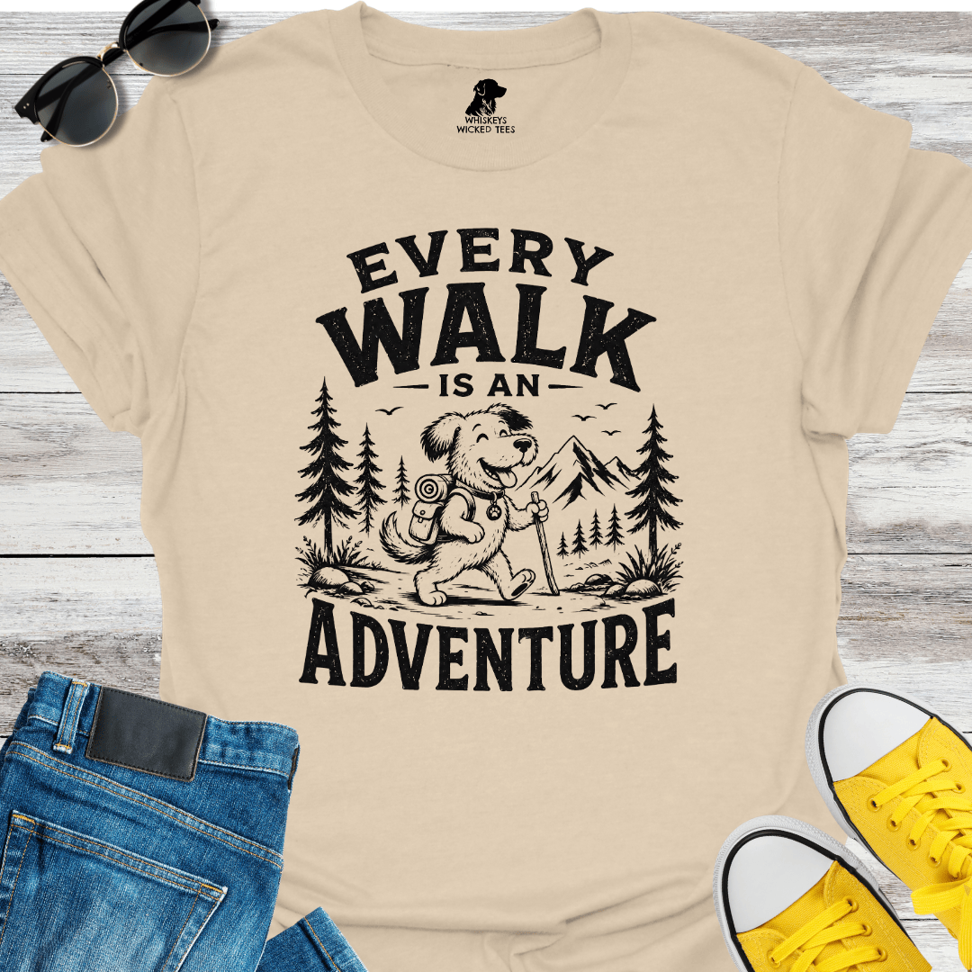 Every Walk Is An Adventure T-shirt