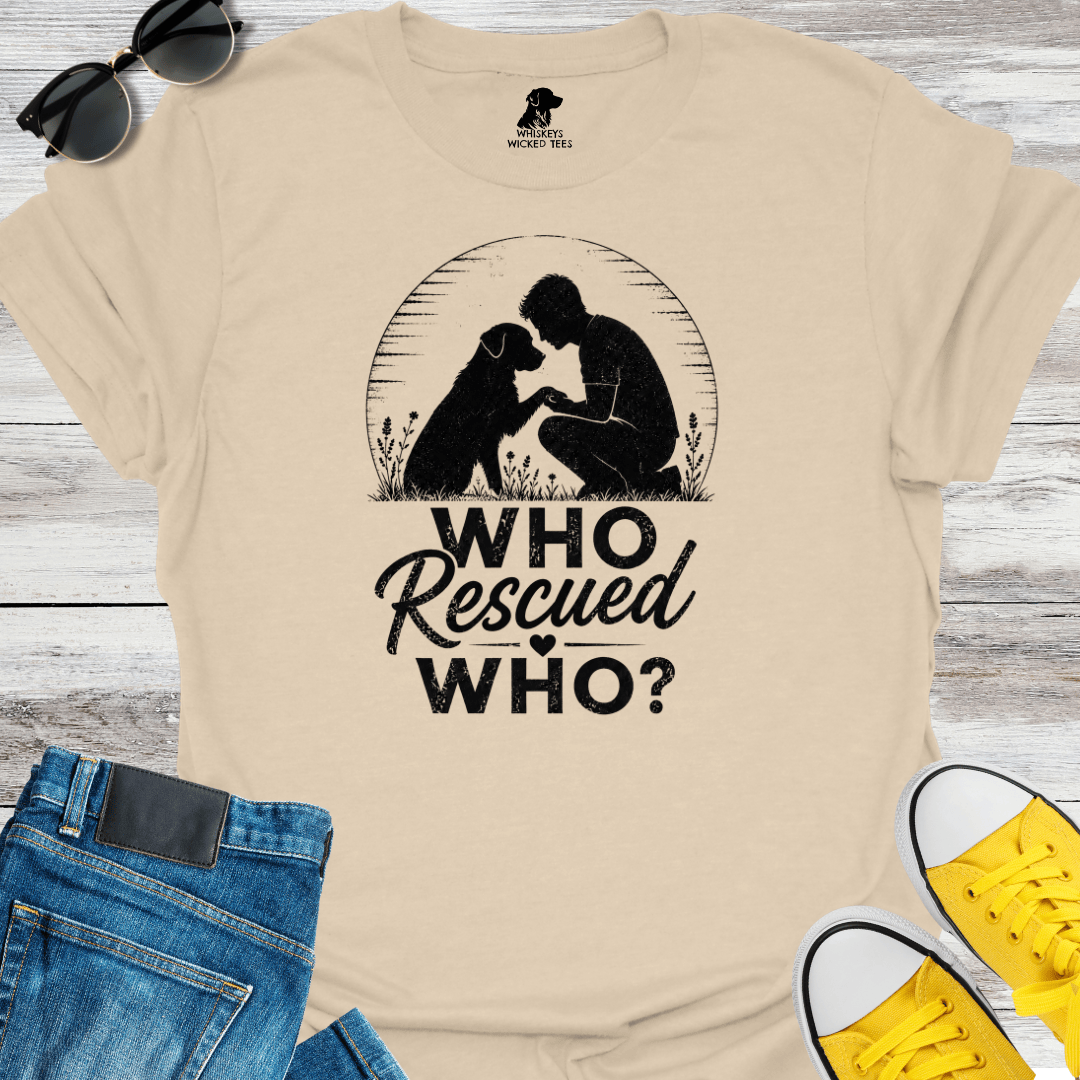 Who Rescued Who -Boy T-shirt