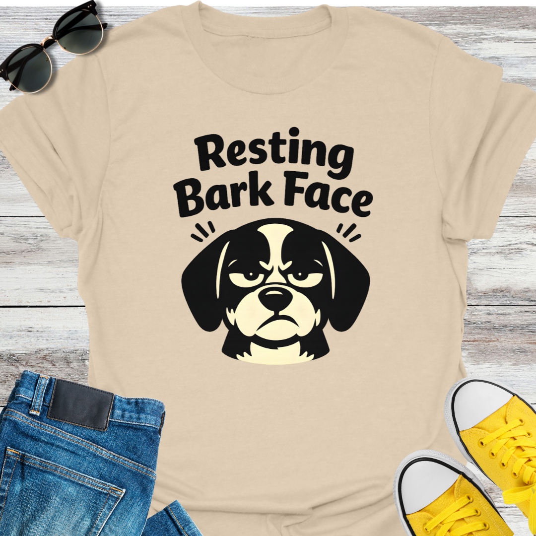 Resting Bark Face T-Shirt