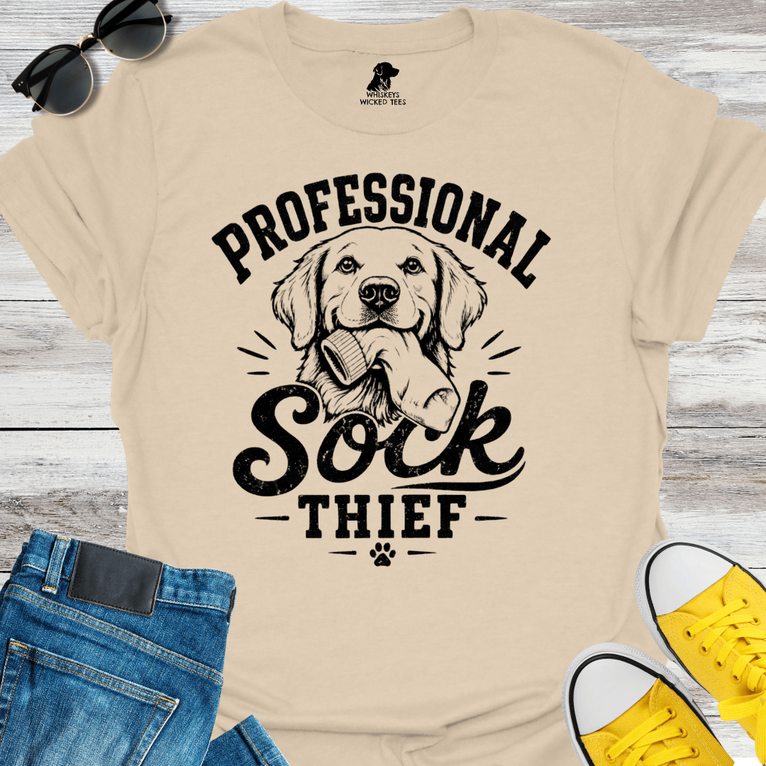 Professional Sock Thief T-shirt