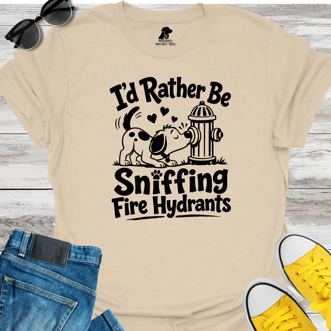 I'd Rather Be Sniffing... T-shirt
