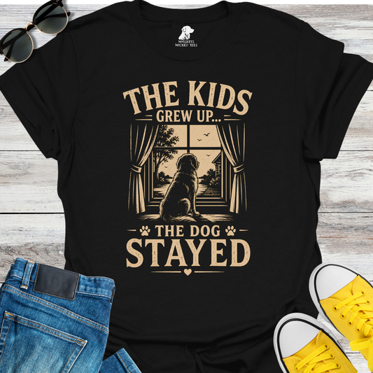 The Kids The Dog Stayed  T-shirt