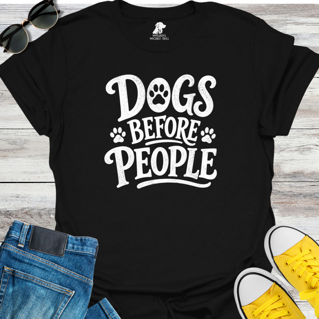 Dogs Before People T-shirt