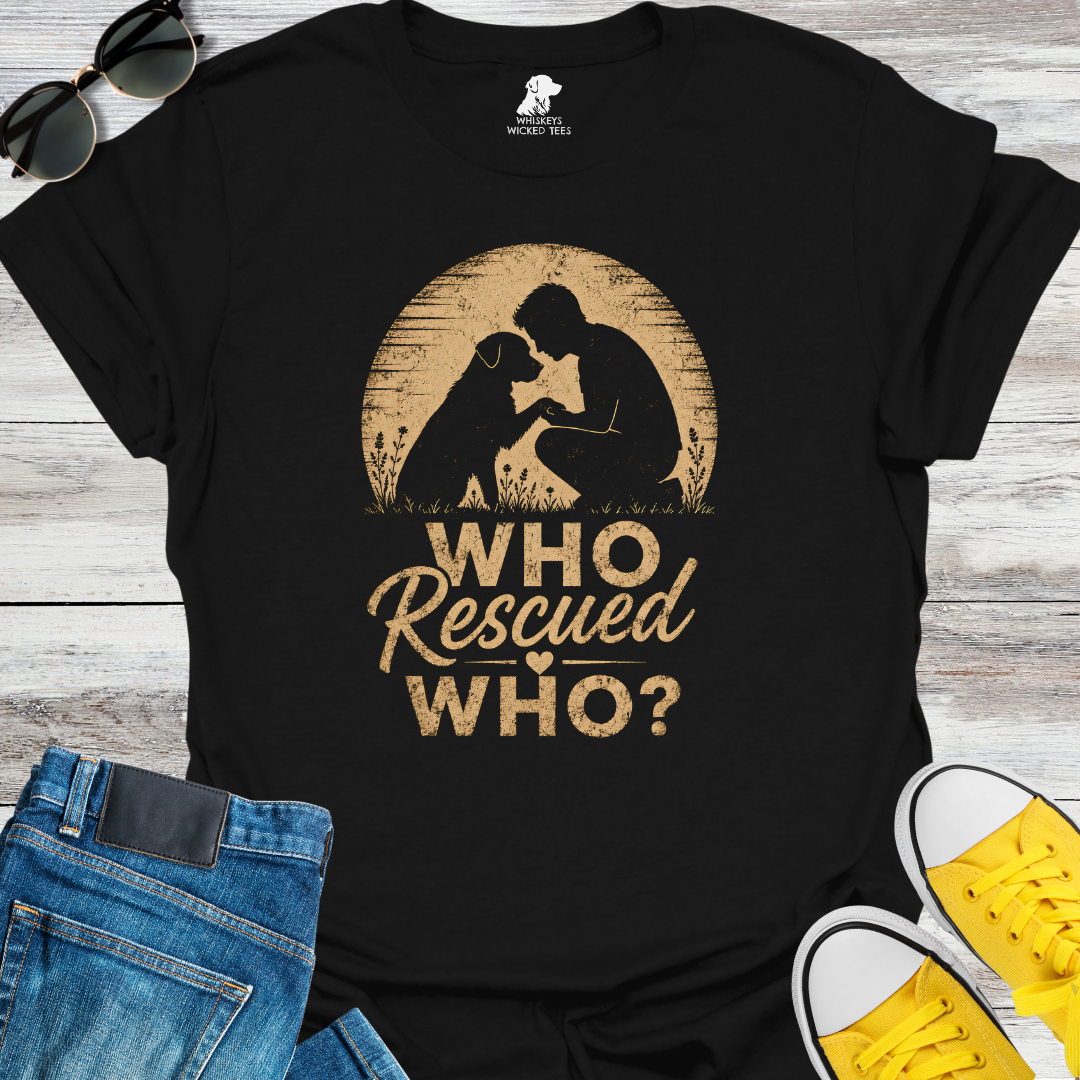Who Rescued Who -Boy T-shirt
