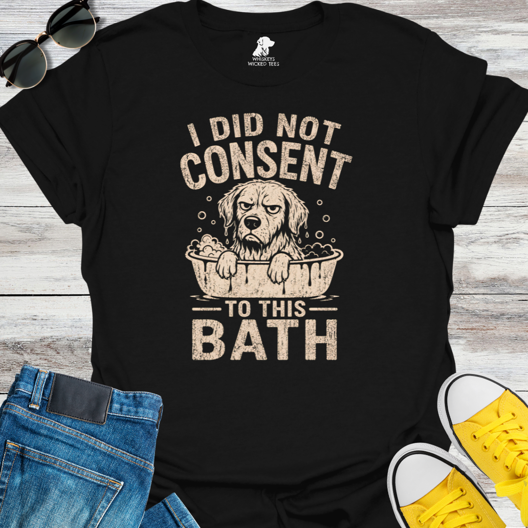 I Did Not Consent To This Bath T-Shirt