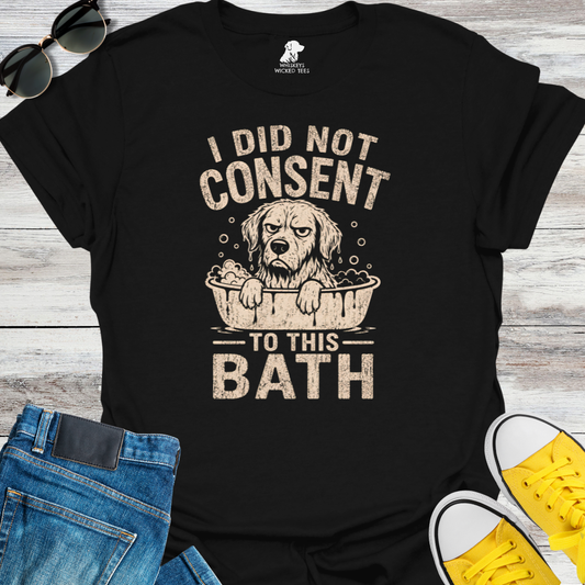 I Did Not Consent To This Bath T-Shirt