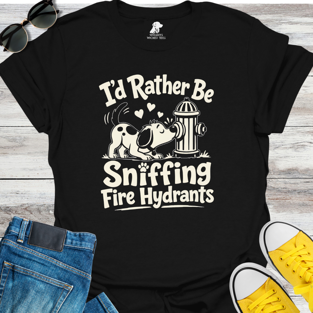 I'd Rather Be Sniffing...  T-shirt