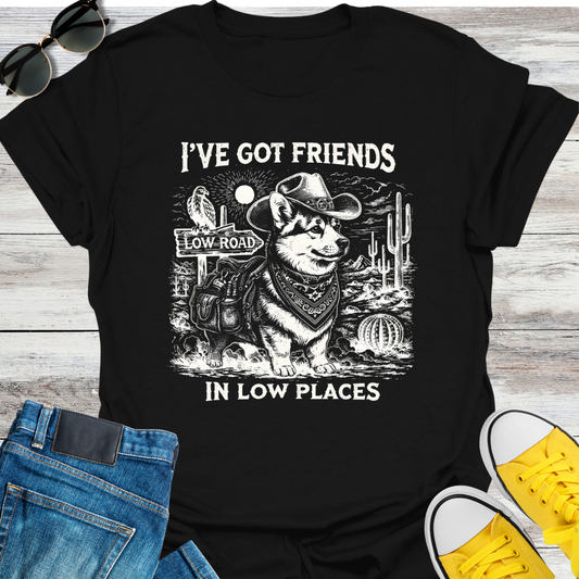 I've Got Friends In Low Places T-Shirt