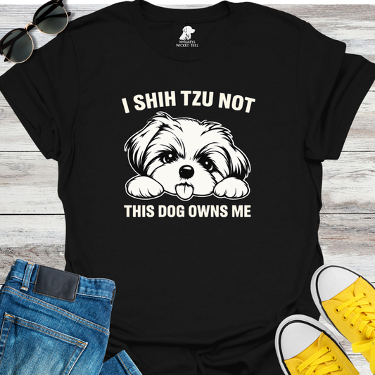 This Dogs Owns Me  T-shirt
