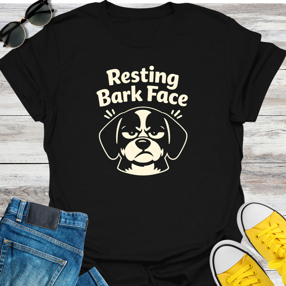 Resting Bark Face T-Shirt