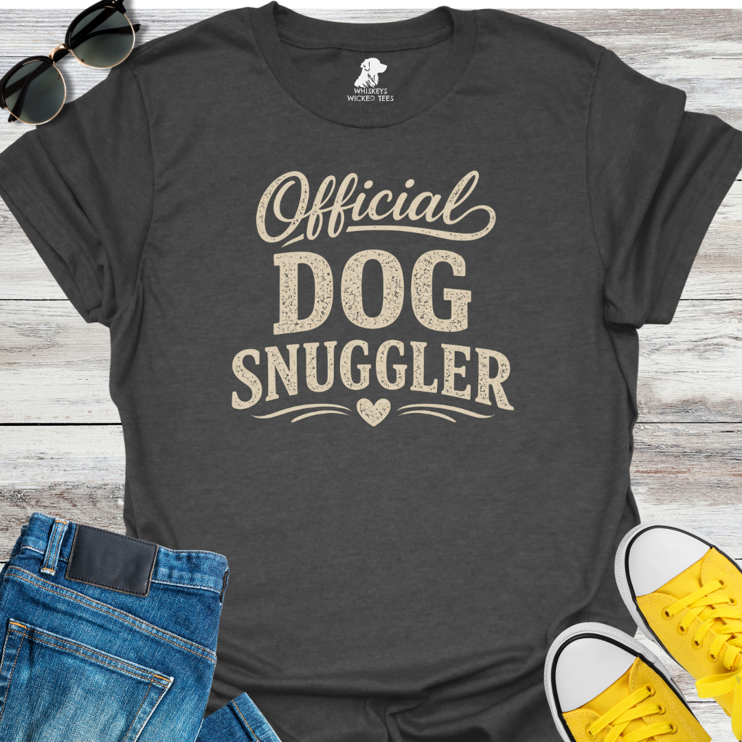 Official Dog Snuggler T-shirt