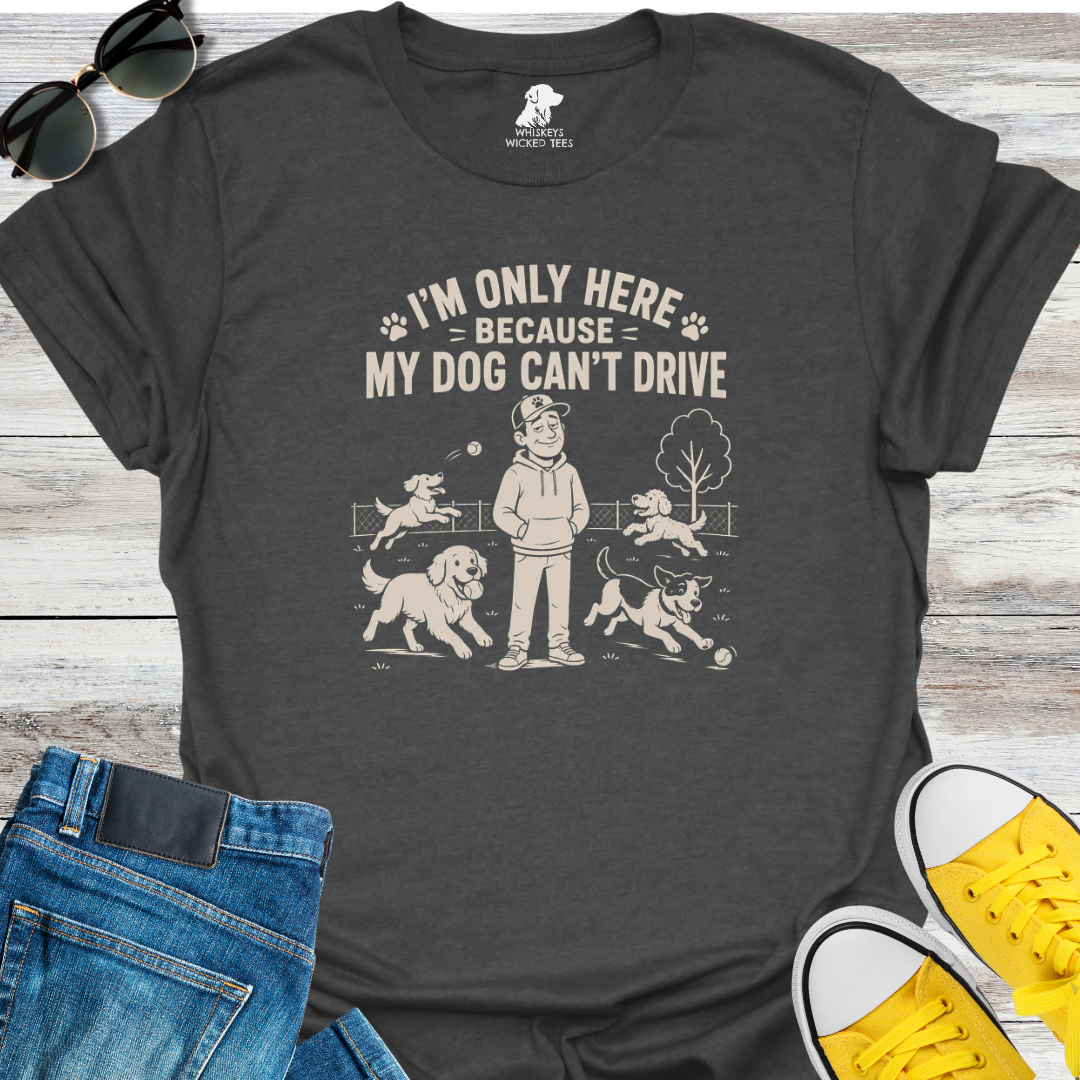 My Only Here Because... T-Shirt