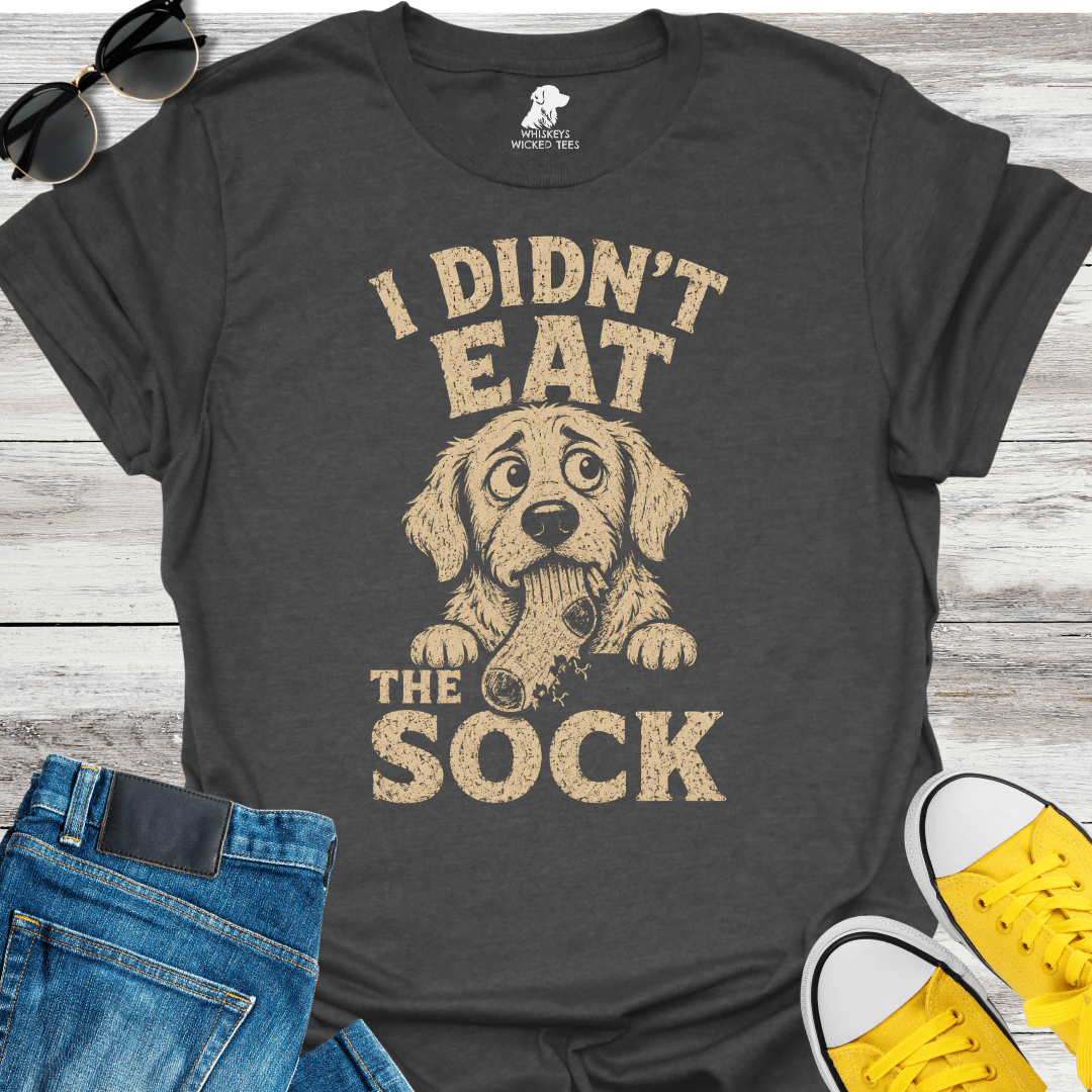 I Didn't Eat The Sock  T-shirt