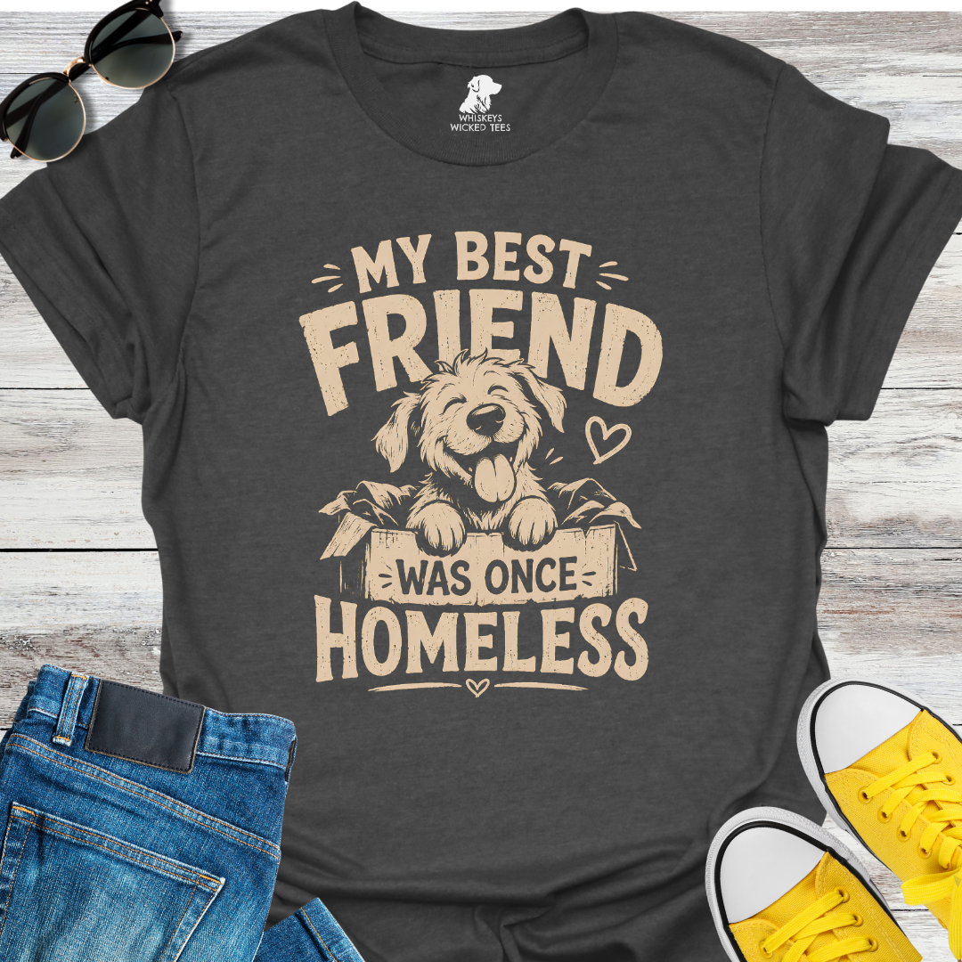 My Best Friend Was Once Homeless T-shirt