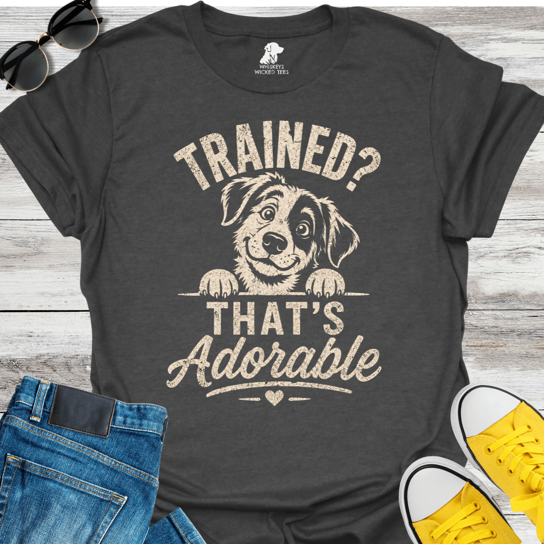 Trained? That's Adorable  T-shirt