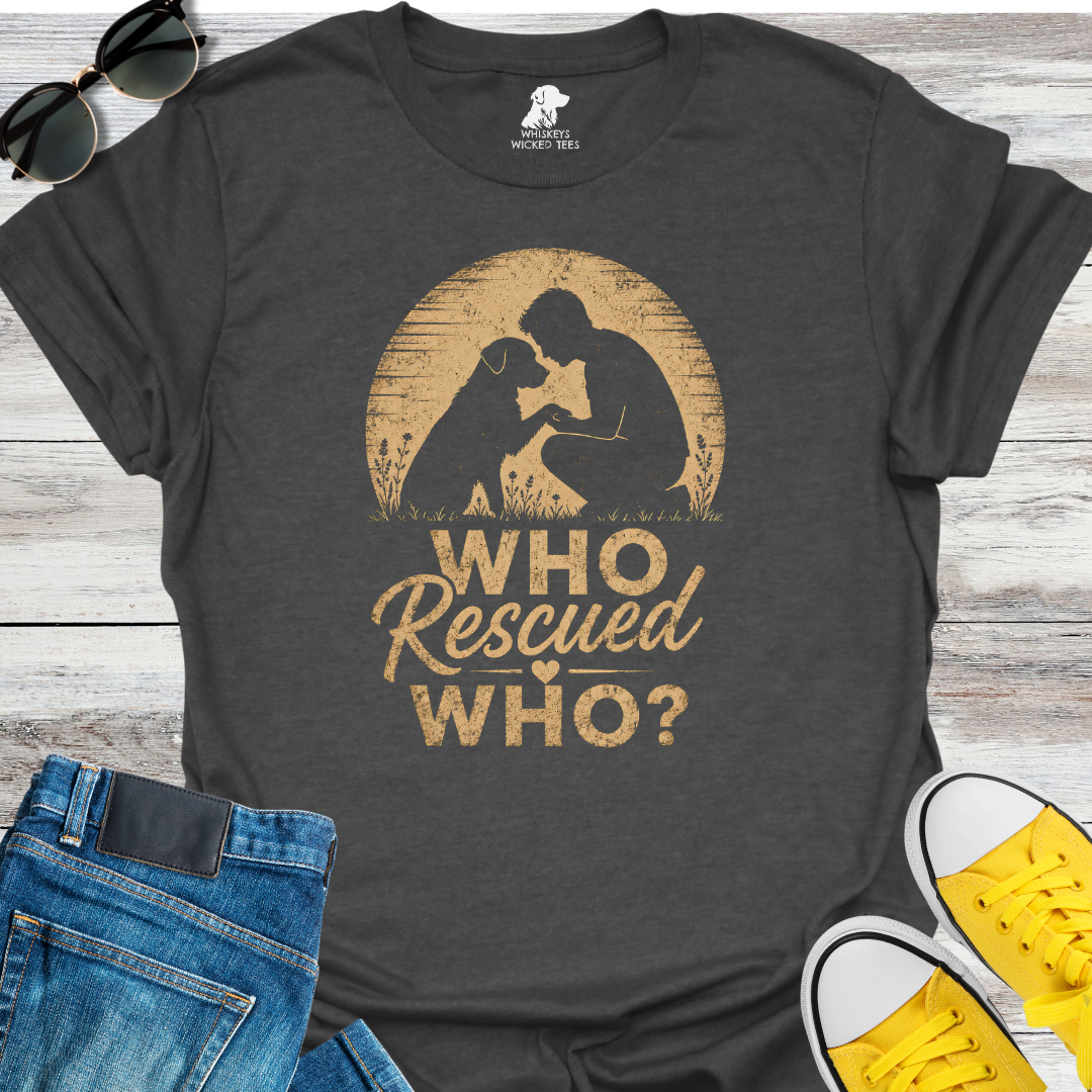 Who Rescued Who -Boy T-shirt