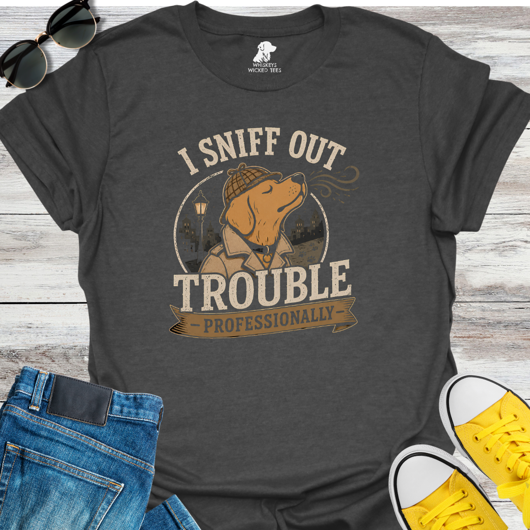I Sniff Out Trouble  T-shirt