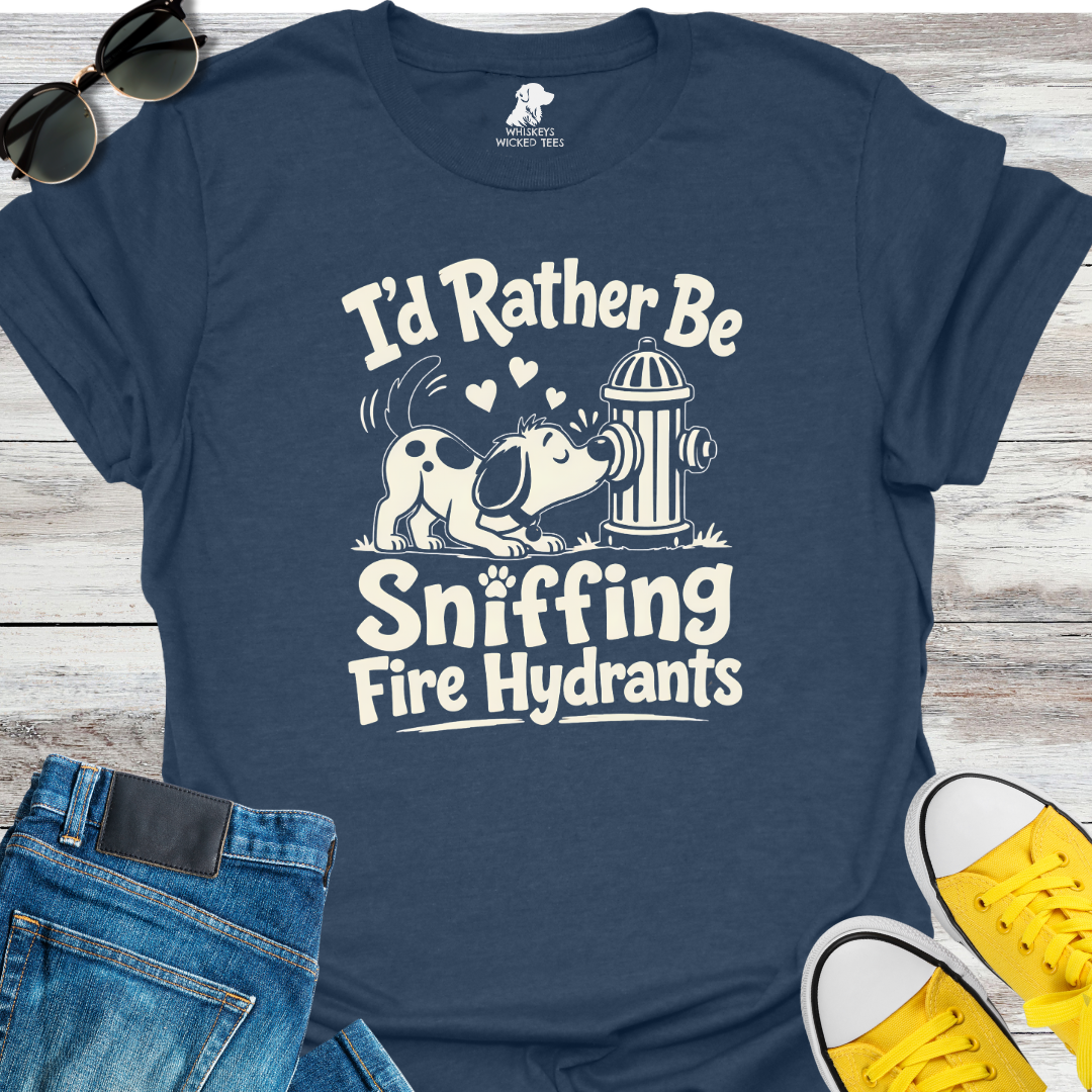 I'd Rather Be Sniffing...  T-shirt
