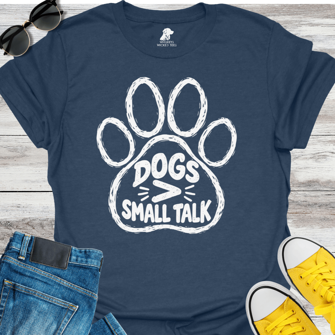 Dogs > Small Talk  T-shirt