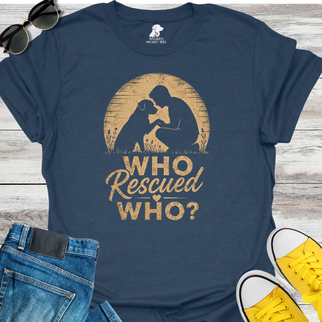 Who Rescued Who -Boy T-shirt