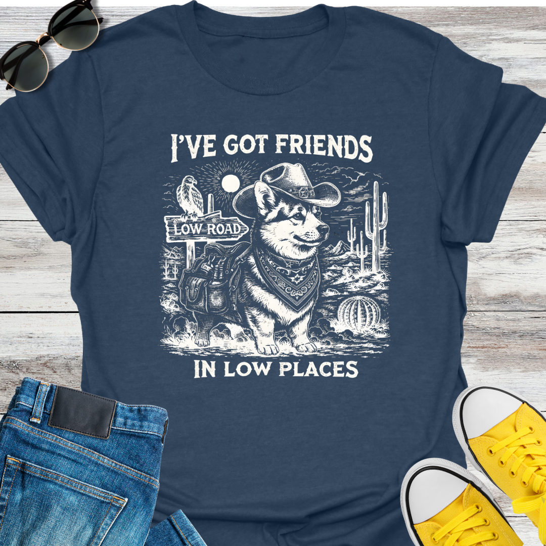 I've Got Friends In Low Places T-Shirt