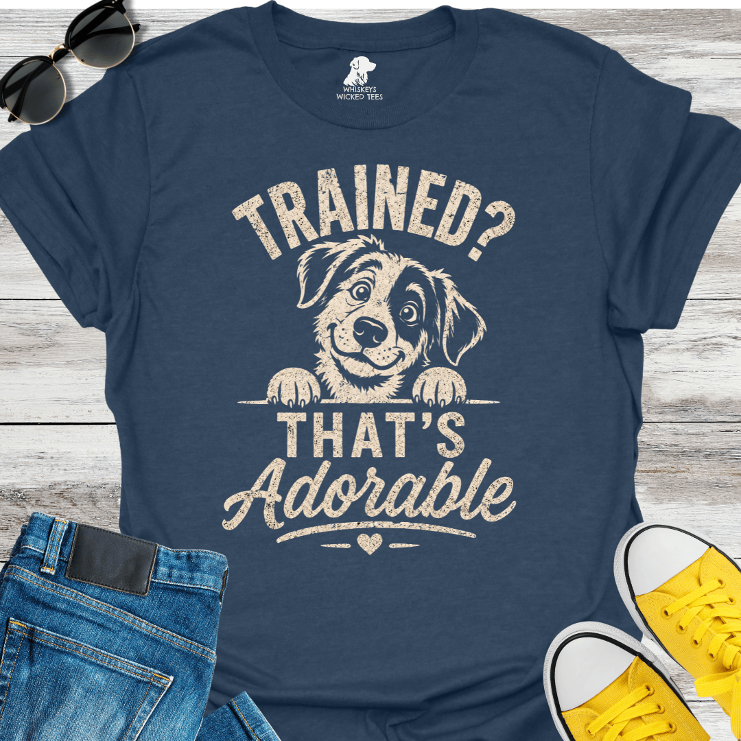 Trained? That's Adorable  T-shirt