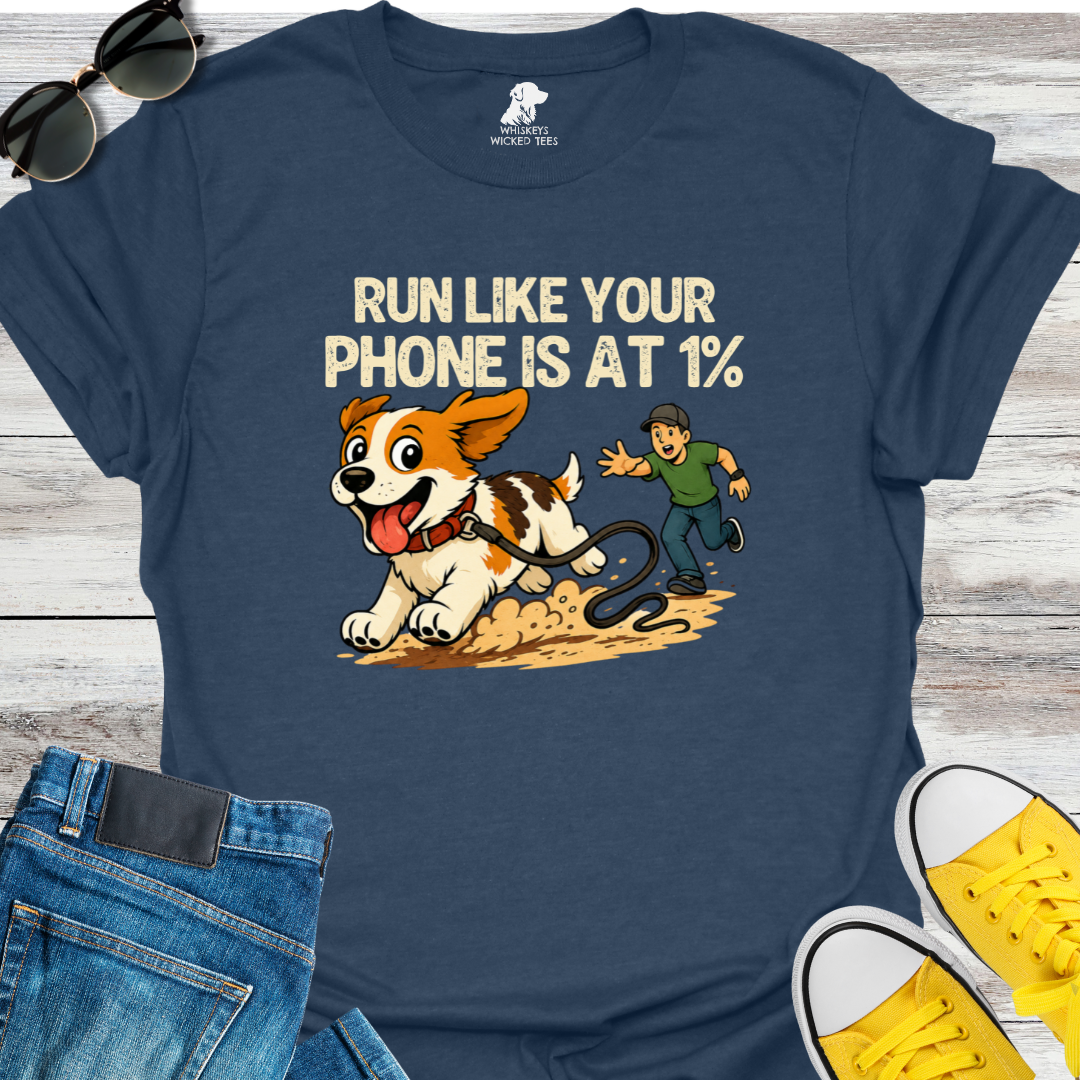Run Like Your At 1%  T-shirt