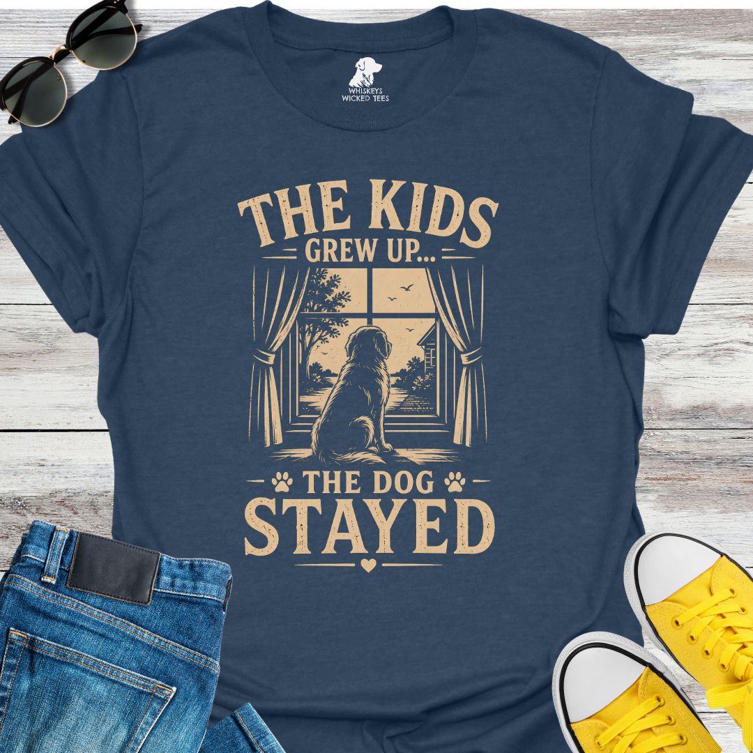 The Kids The Dog Stayed  T-shirt