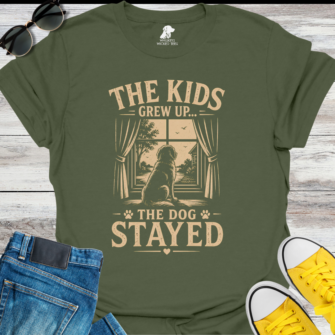 The Kids The Dog Stayed  T-shirt