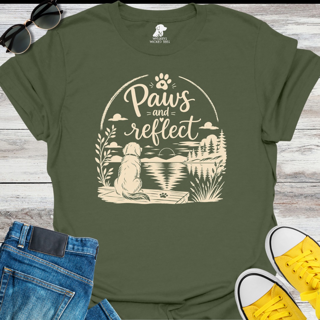 Paws And Reflect  T-shirt