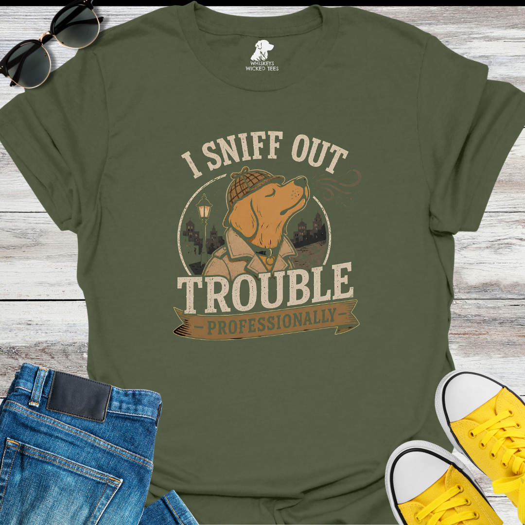 I Sniff Out Trouble  T-shirt