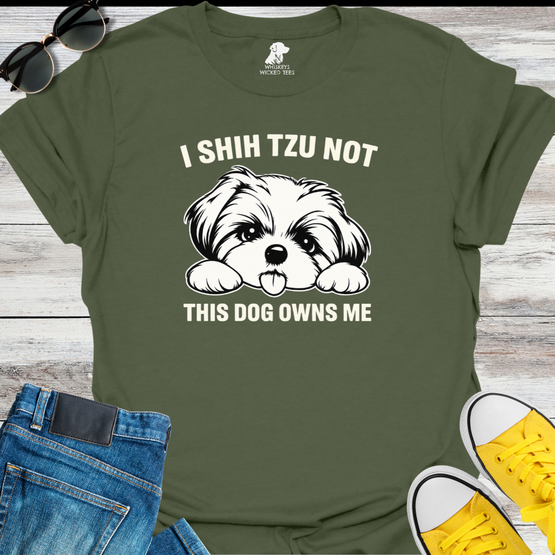 This Dogs Owns Me  T-shirt