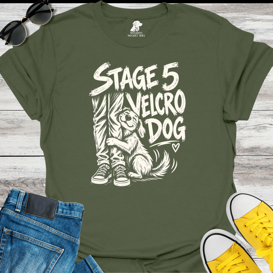 Stage 5 Velcro Dog T-shirt