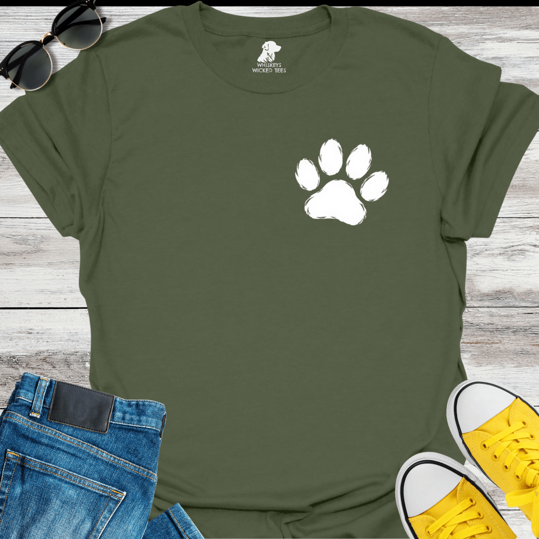 Paw Print  T-Shirt