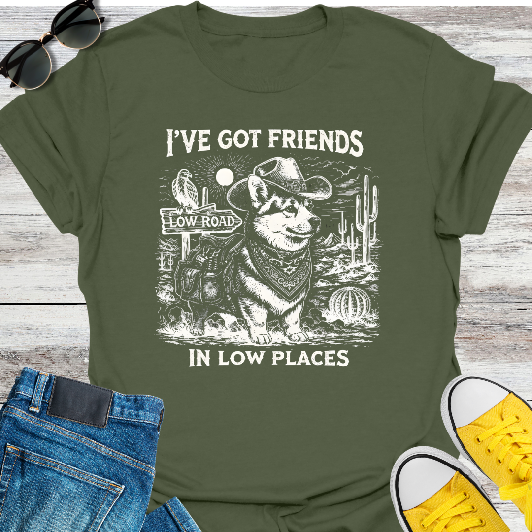 I've Got Friends In Low Places T-Shirt