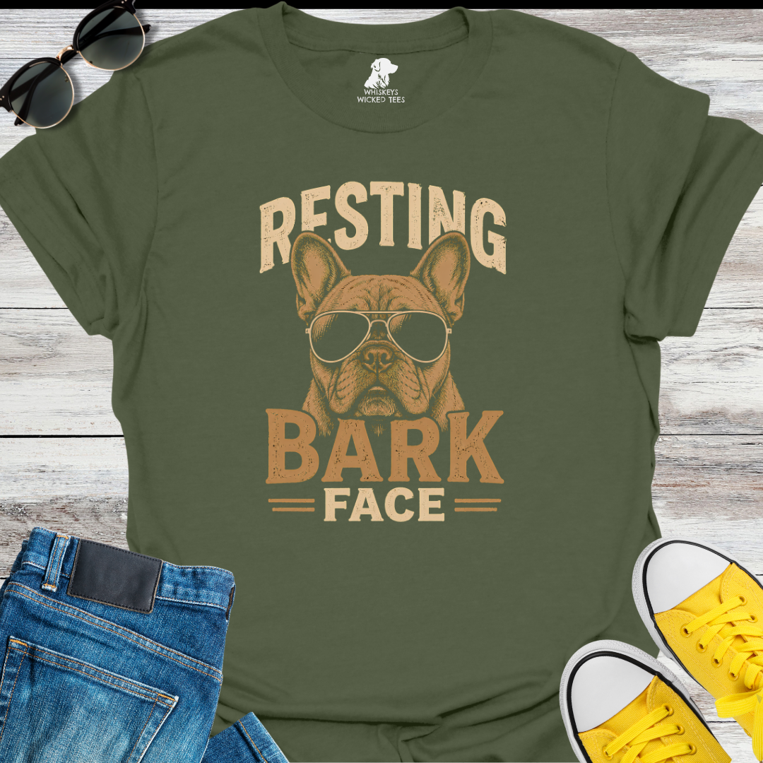 Resting Bark Face  T-Shirt