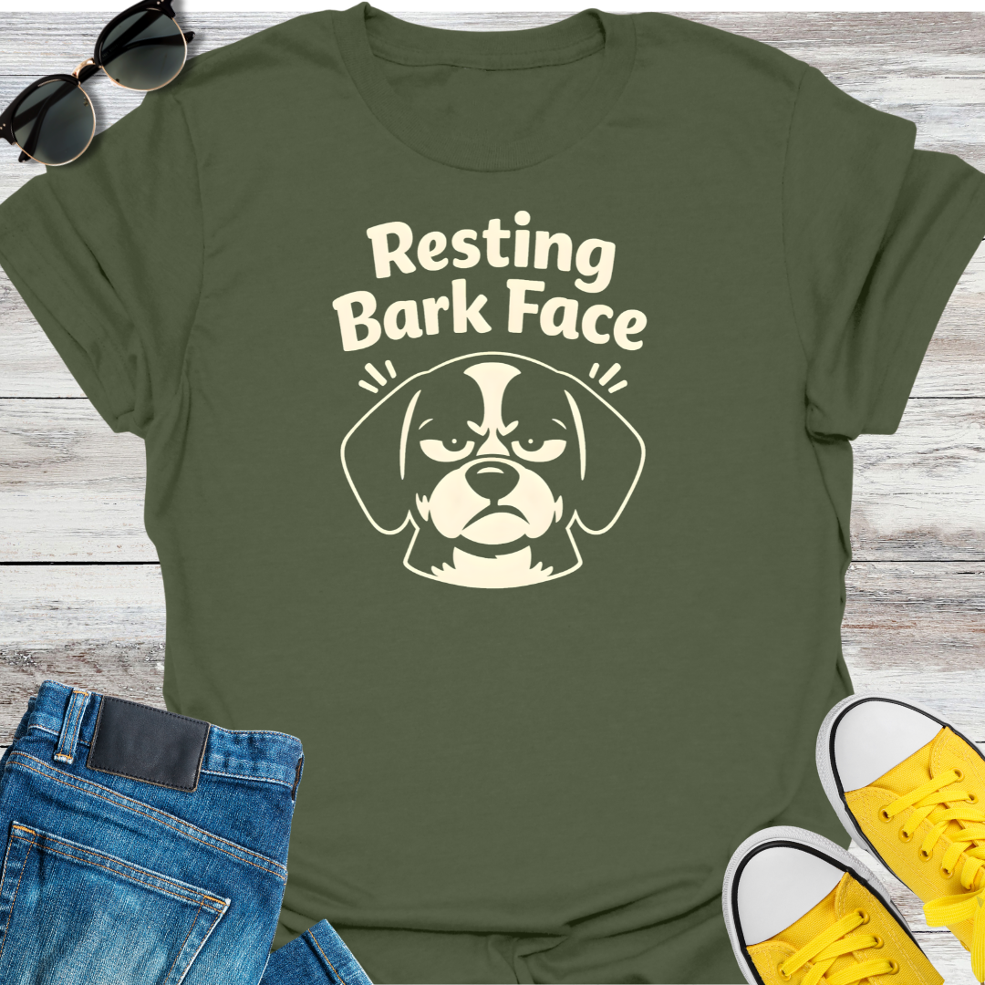 Resting Bark Face T-Shirt