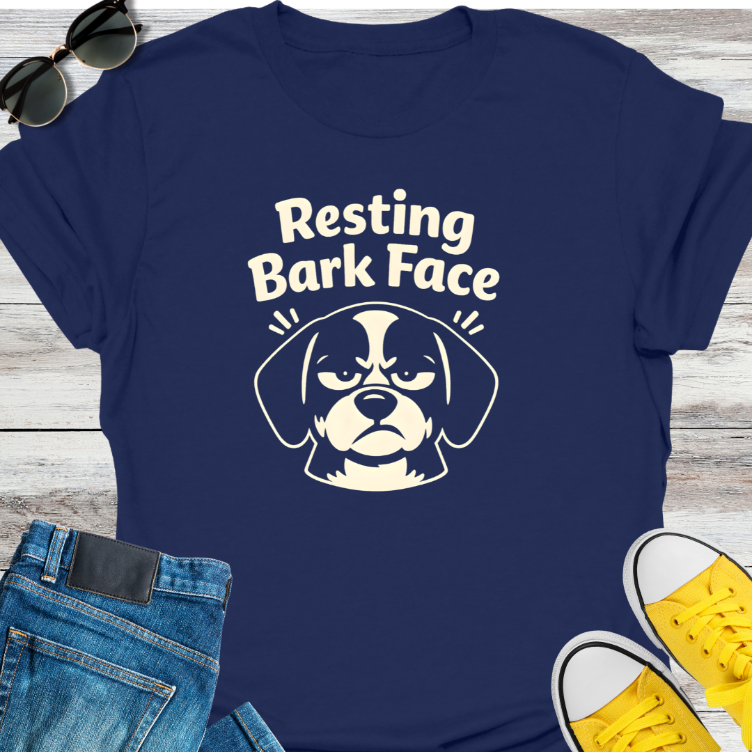 Resting Bark Face T-Shirt