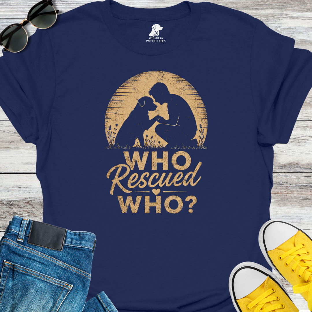 Who Rescued Who -Boy T-shirt