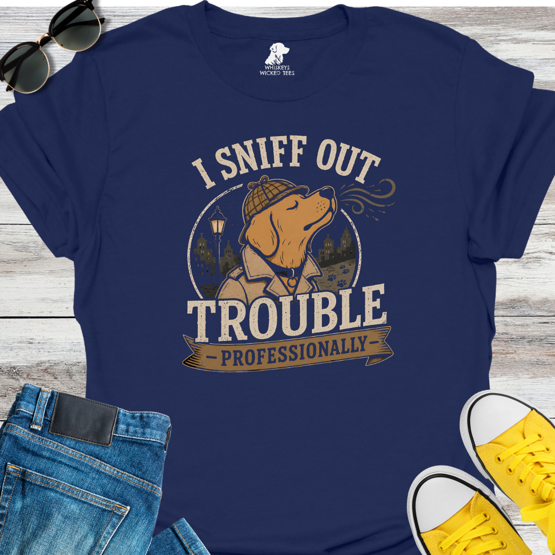 I Sniff Out Trouble  T-shirt