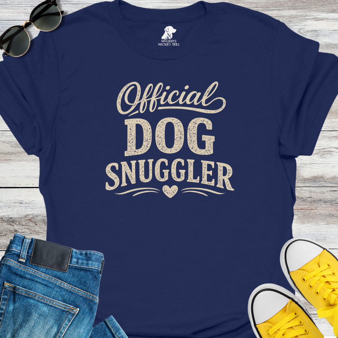 Official Dog Snuggler T-shirt