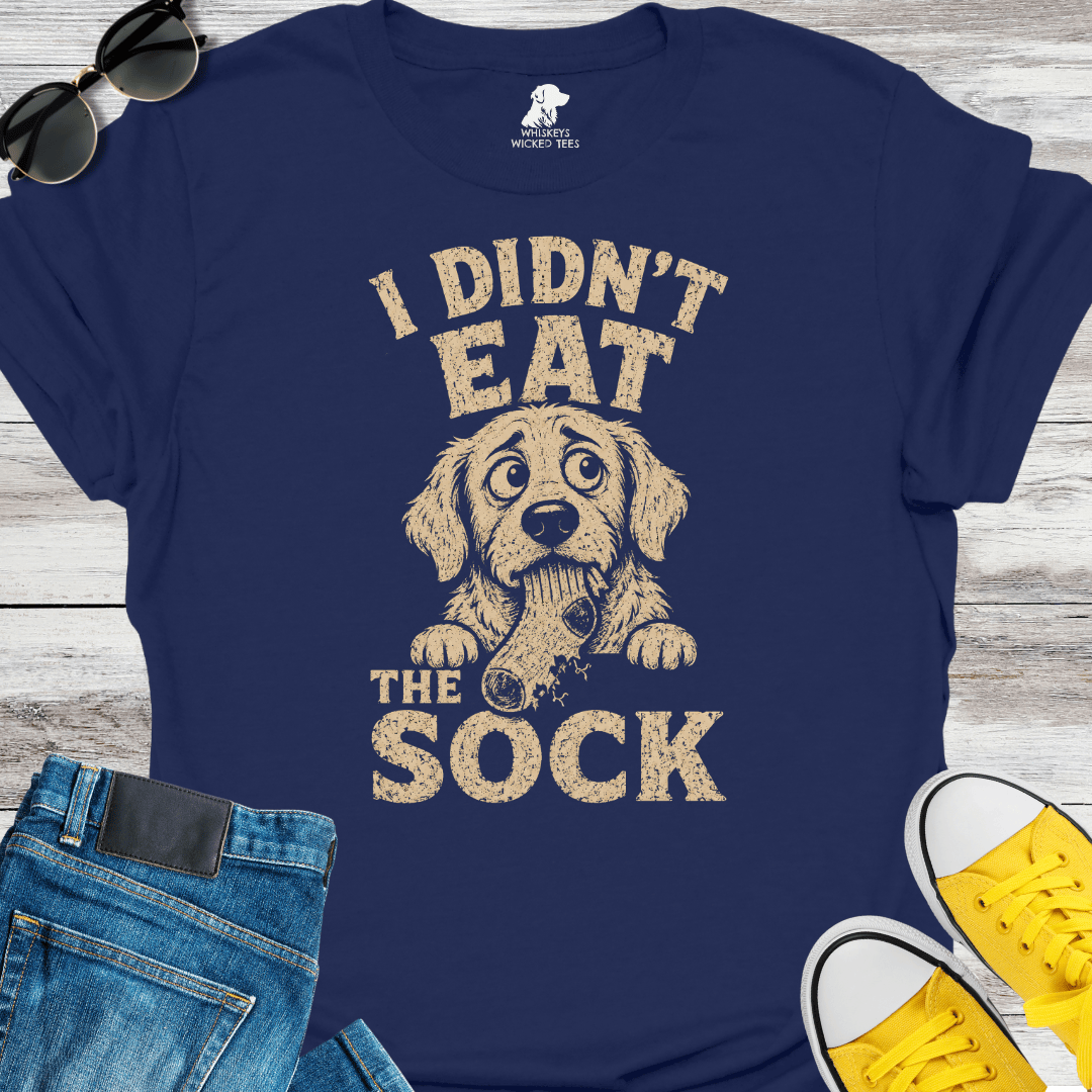 I Didn't Eat The Sock  T-shirt