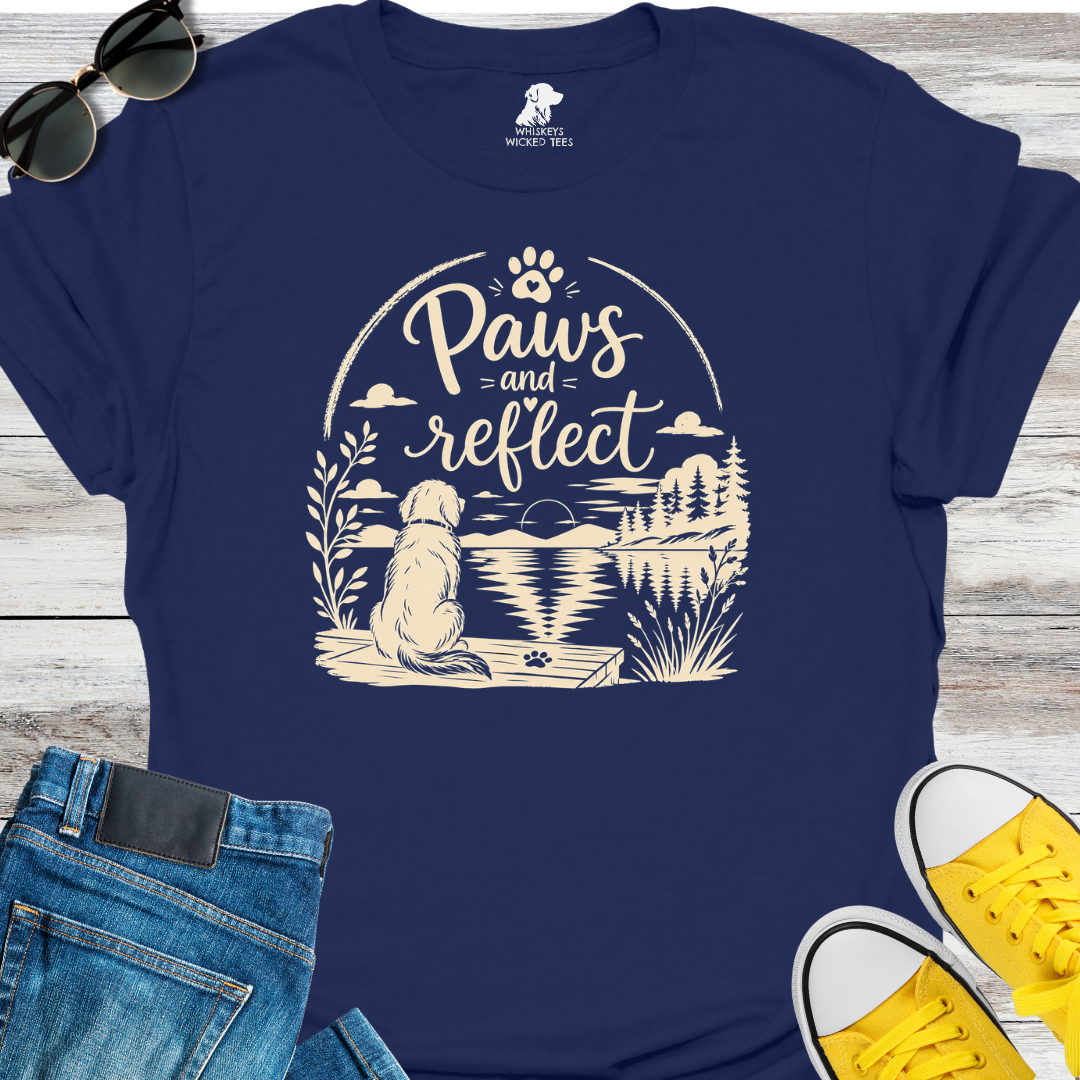 Paws And Reflect  T-shirt