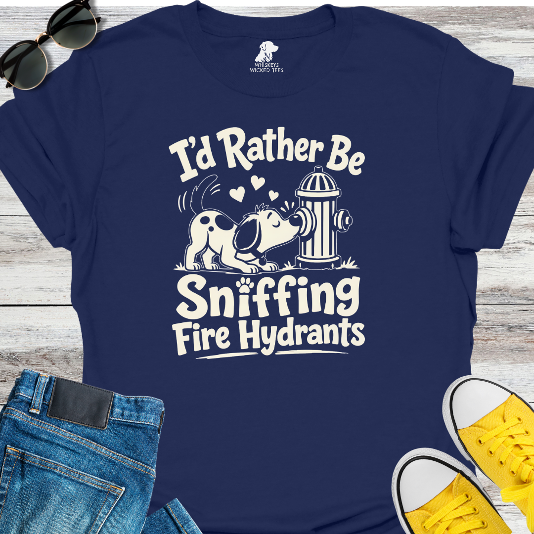 I'd Rather Be Sniffing...  T-shirt