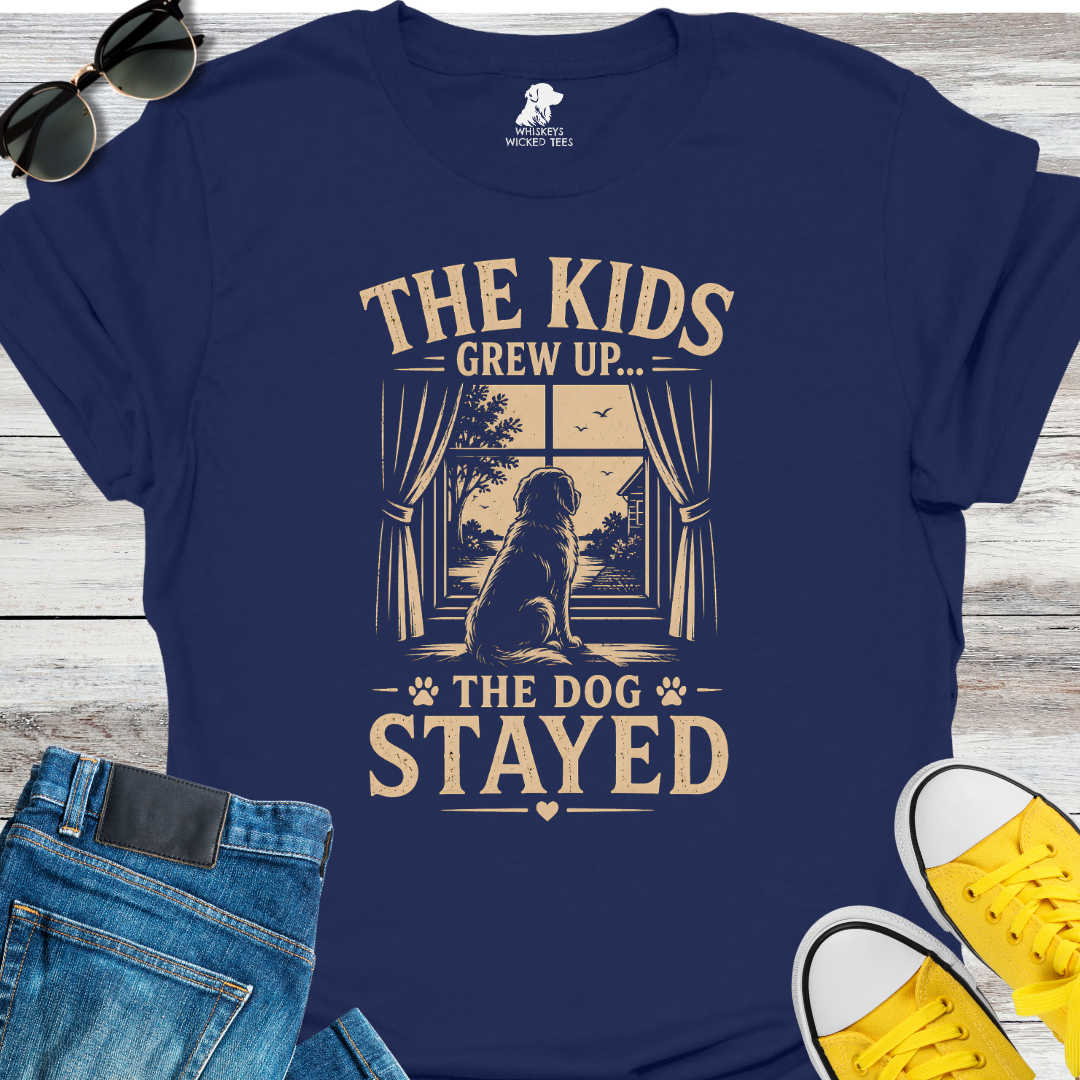The Kids The Dog Stayed  T-shirt