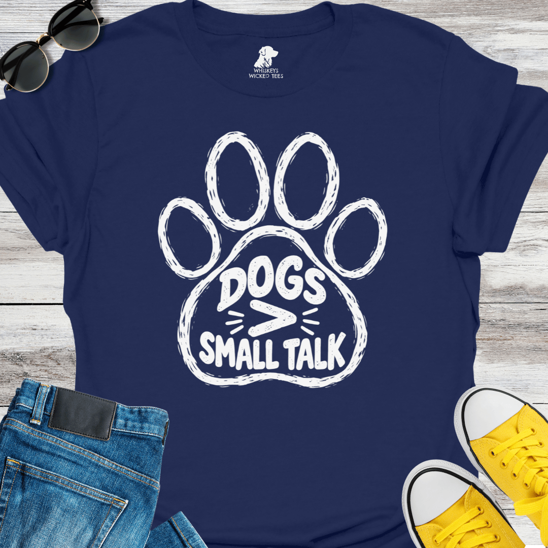 Dogs > Small Talk  T-shirt