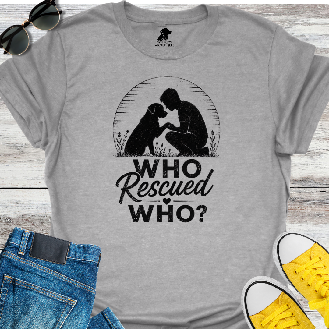Who Rescued Who -Boy T-shirt